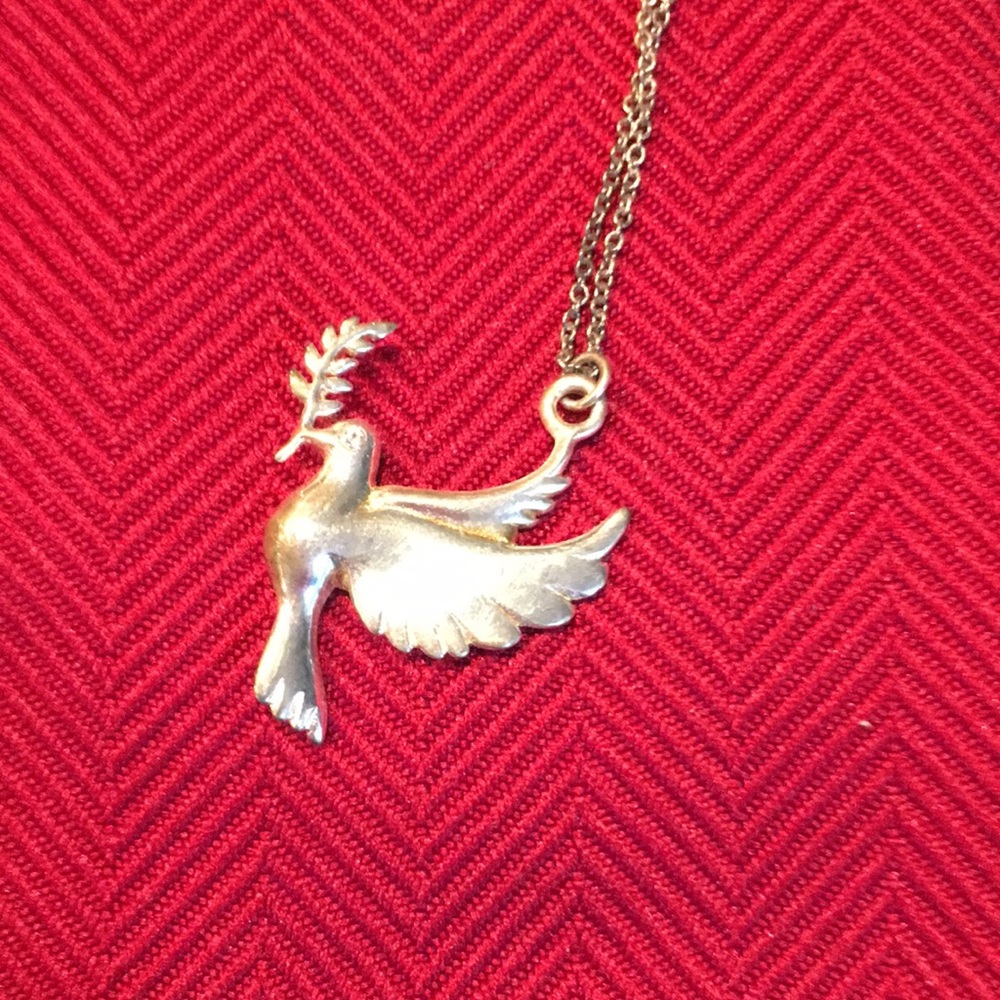 Bird Gold Colored Charm